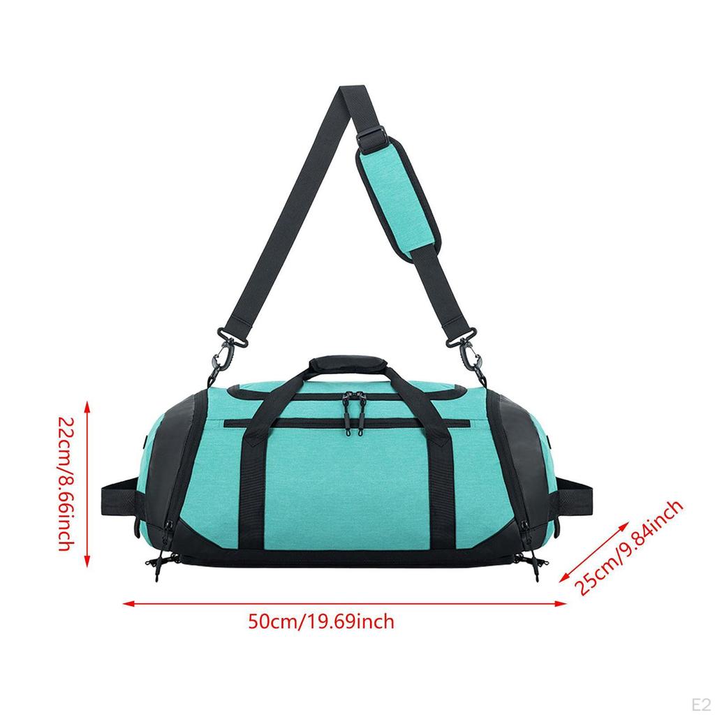 Crossbody Bag Overnight Adjustable Shoulder Strap Waterproof Gym Travel Duffle for