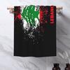 Lebanon Watercolor Lebanon Flag Lebanese Outfit Soft Face Towel Quick Dry Pool Bath Cotton Towels Breathable