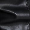 Men's Casual PU Leather Motorcycle Jacket with Stand Collar