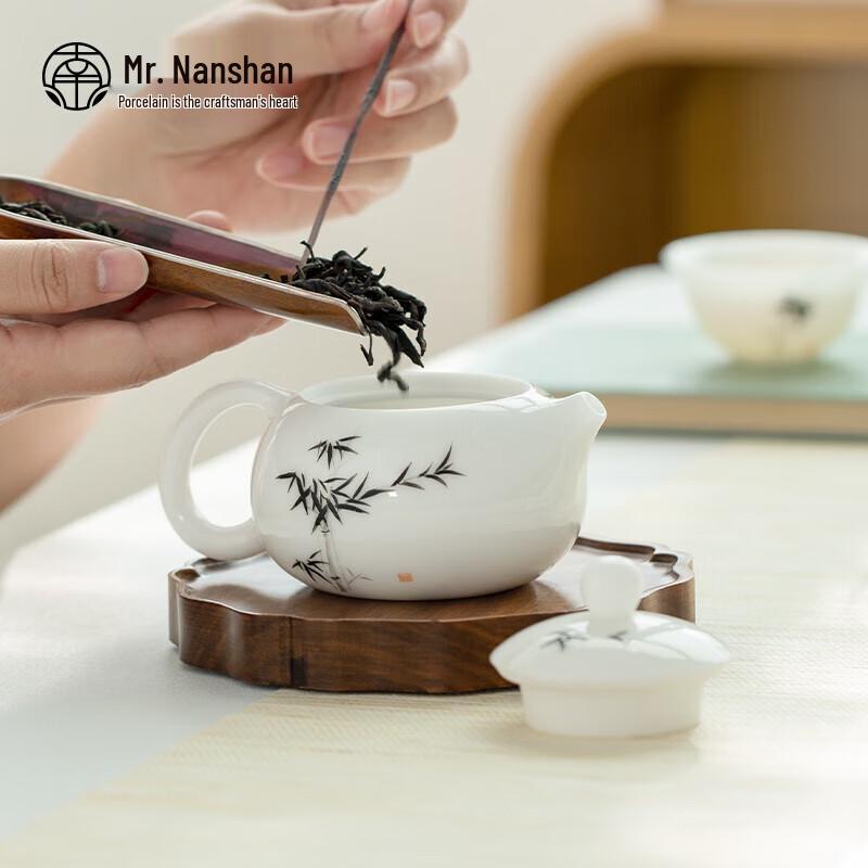 Nanshan Mr. Ceramic Anti-Scald Gongfu Teapot