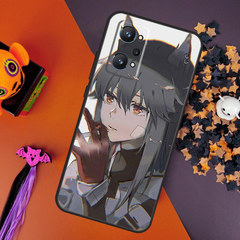 Texas Arknights For Realme GT Neo 5 3 2 C55 C35 C33 C31 C30 C25 C21Y C15 C11 Realme 10 8 9 11 Pro Plus Case