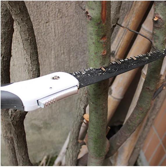 1PCS Classical Fashion Useful  Foldable Wood Logging Saw Portable Folding Household Hand Saw Dry Wood Pruning Saw Cutting Tool
