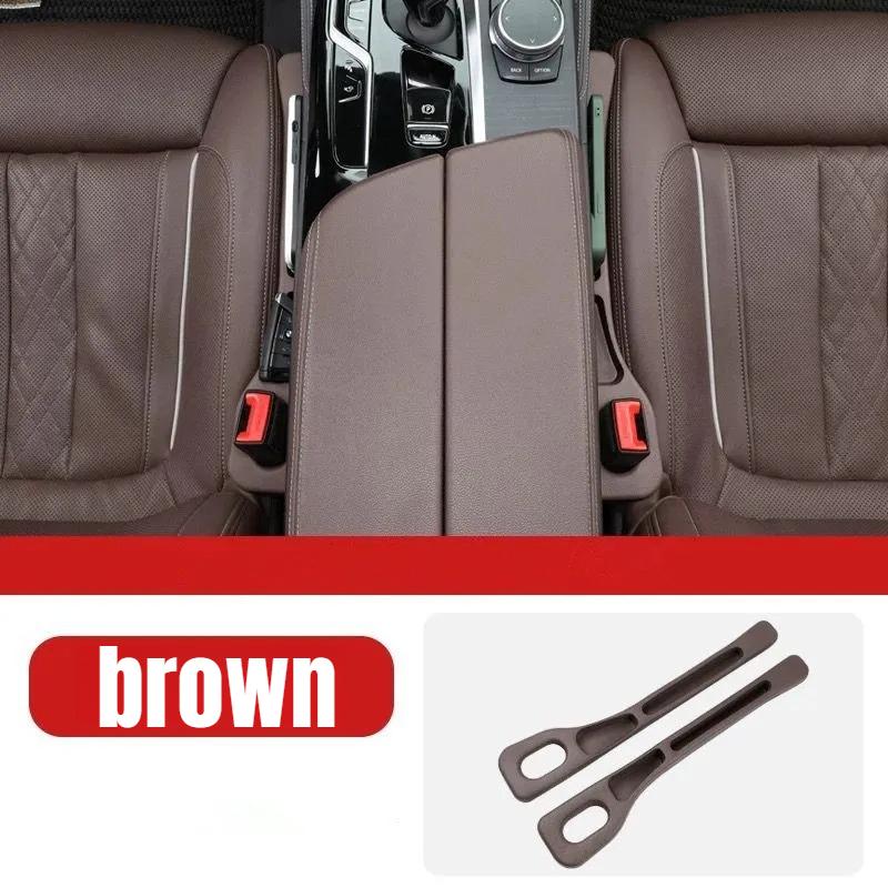 2 Stück/Paar Auto-Sitzspalt-Füller Seitennaht-Stopfenleiste Auslaufsicherer Füllstreifen Für Alle Automodelle Geldbörse Handyhalter Autozubehör