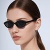 Women's High-End Retro Oval Sunglasses with Sun Protection