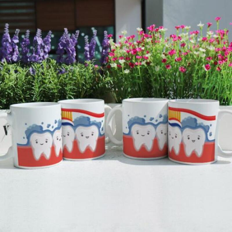 bh216-Design Mug 4p-Let s Brush Your Teeth