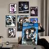 Anime S-School Days Katsura Kotonoha Vintage Posters Sticky Retro Kraft Paper Sticker DIY Room Bar Cafe Kawaii Room Decor