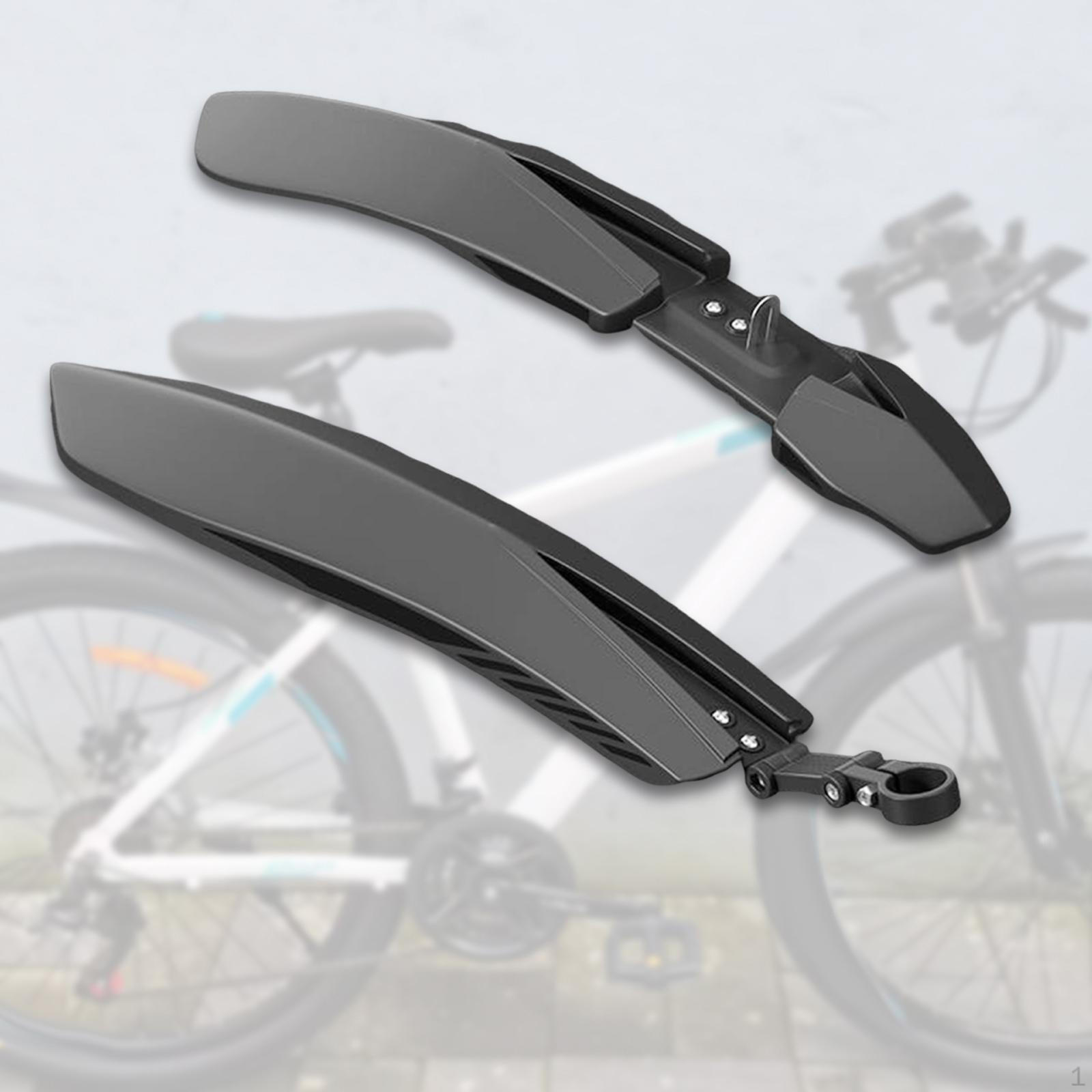 

Крила для переднього та заднього коліс, бризковики для гірських велосипедів black