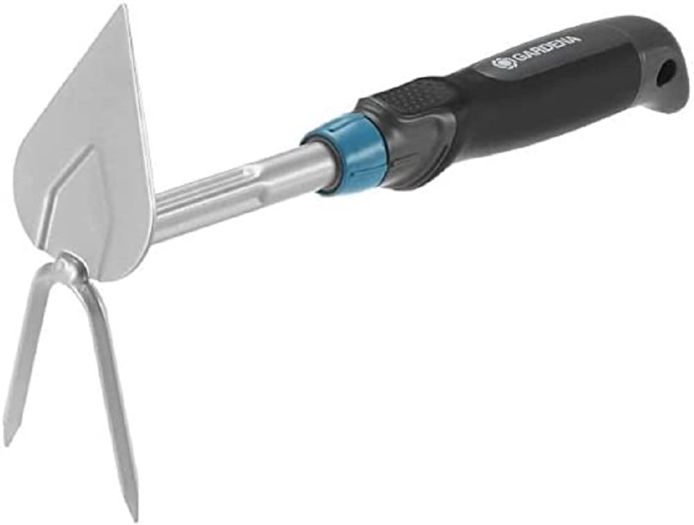 

GARDENA ручной Comfort 6см продукт до 25 лет 2-компонентная мотыга, сердцевидная, серебристая, широкая, 8955-20, гарантия