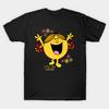 Herr T-shirt med Svart Tryck Miss Sunshine No-Cut Transferpapperstryck Bomulls-T-shirt
