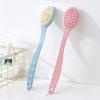 1PC Soft Body Scrubber Shower Exfoliating Scrubs Long Handle Bath Brush Exfoliator Skin Massager Cleaning Brush Bathroom Accessories