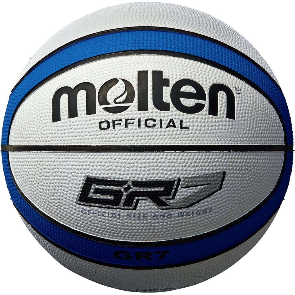 Molten GR7 Basketball Size 7 Official Game Ball Rubber Outdoor Indoor Use