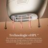 SILK'N 7 pulsed light epilator - Double lamp with rotating head - 600,000 flashes - 3 zone tips