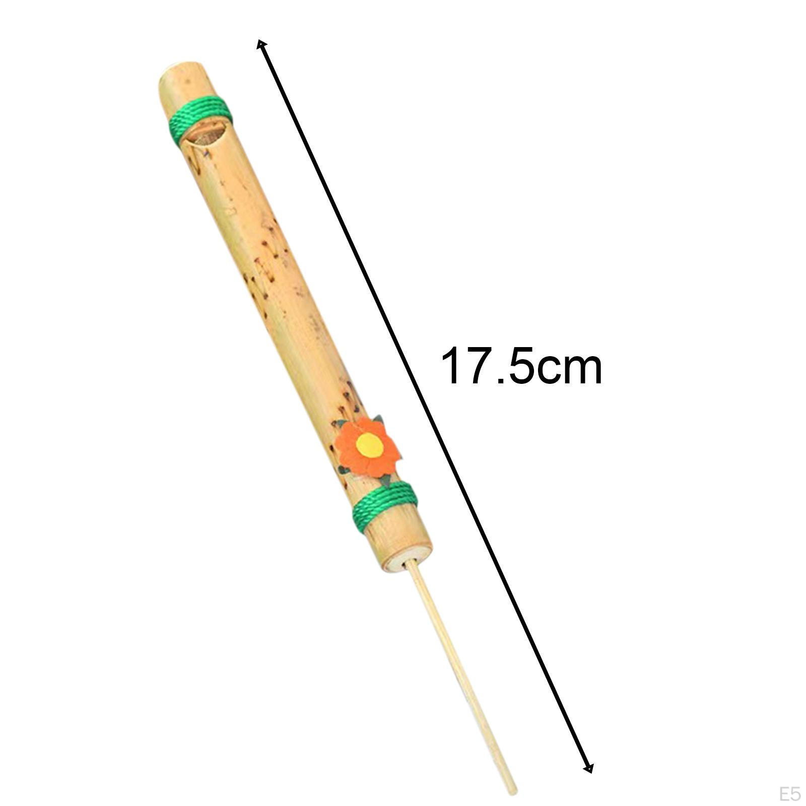 Lot De 4 Sifflets Coulissants En Bambou - Flûte à Oiseau Swanepoel, Instrument Musical à Chant D'oiseau Simulé