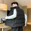Vest Men'S Warm Down Cotton Youth Vest Men'S Thickened Vest Jacket Youth Large Size Vest