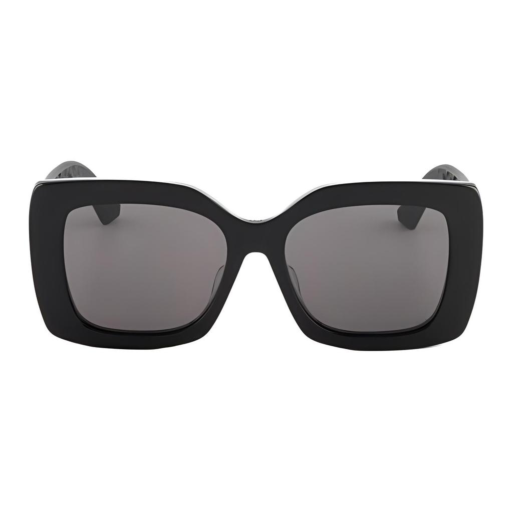 Dior Hollow CD Logo Square Sunglasses Women Sunglasses Black VERYDIOR-S1F-10A0