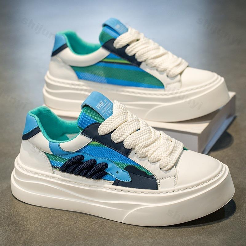 Summer Men's Casual Sneakers Mesh Breathable 2025 Outdoor Sport Running Shoes Fashion Comfortable Canvas Male Vulcanized Shoes