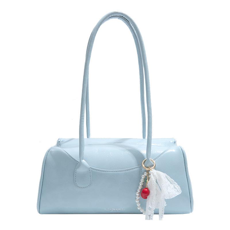 

Сумка женская новая модная универсальная большой вместимости для поездок на работу на плечо With pendant синий