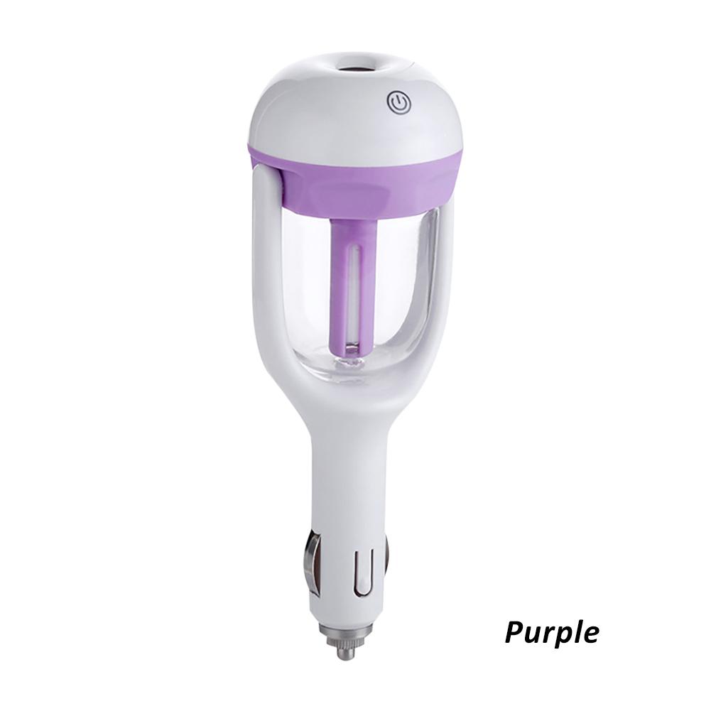 

Мини-автомобильный увлажнитель воздуха, паровой очиститель воздуха, аромадиффузор, эфирное масло, ароматерапия, автоматический распылитель тумана для автомобиля фиолетовый