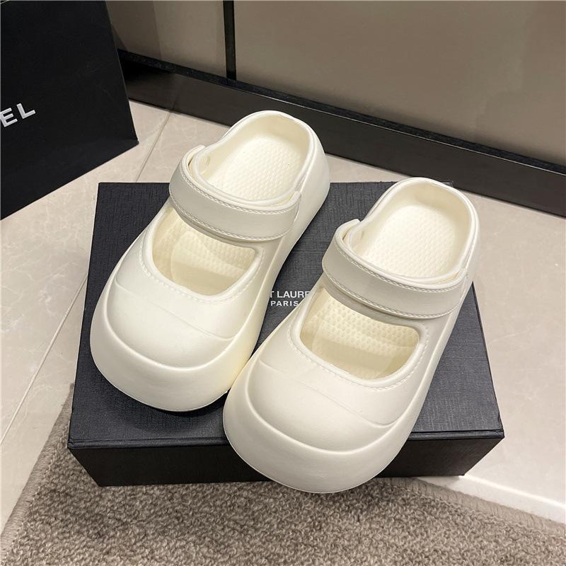 Summer Women Garden Sandals EVA Casual Outdoor Beach Shoe For Female Fashion Casual Thick Sole Slippers Platform Shoe Size 36-41