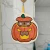 New Halloween Kapibara Hand Towel Hanging Type Home Kitchen Bathroom Coral Fleece Soft Water Absorption Quick Drying