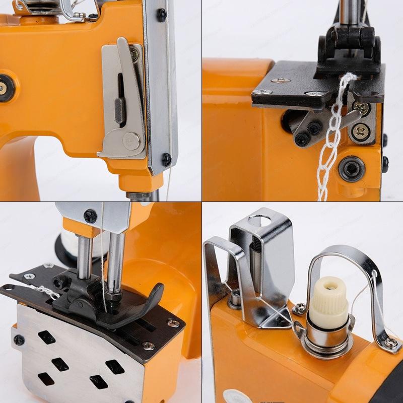 Electric Portable Bag Sewing Machine, Plug-in for Woven Bags Sack Jute Bag, Industrial Packing Sealer