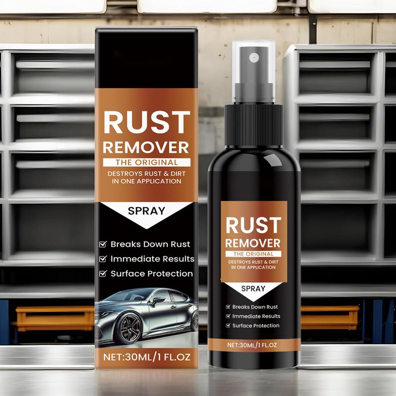 Rust Removal Spray Rust Dissolver Spray Auto 30ml Car Metal Stain Cleaner Long-Lasting Protection Automotive Care Supplies For