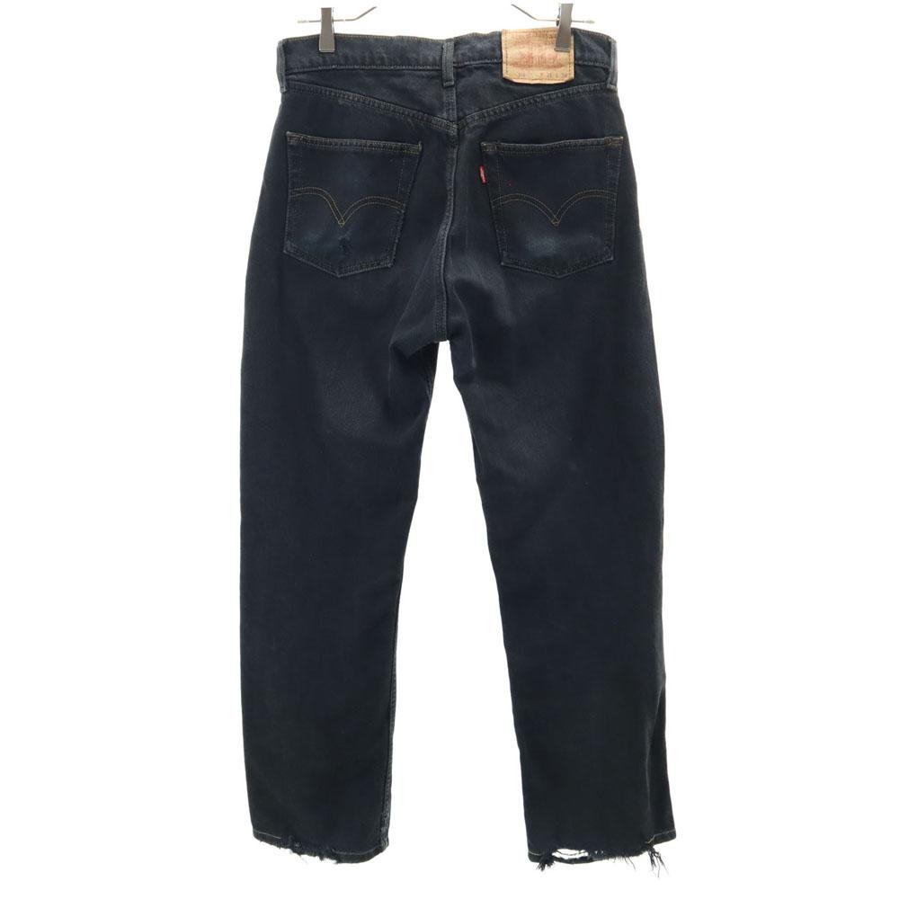 Levi's 90s 512 Old dyed black Straight denim pants w31 Black series jeans Men's Used