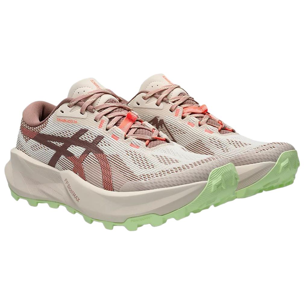 Asics Gel-Trabuco 14 Comfortable Fit Trail Running Shoes Women Sneaker Rose-Pink 1012B938-701