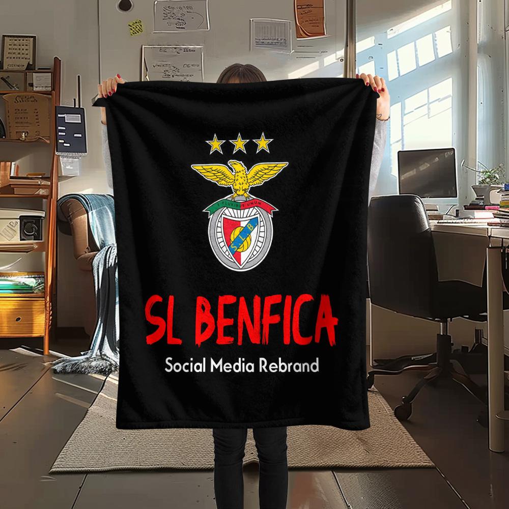 SL Benfica Flanelldecke, Hohe Qualität, Bequem für alle Jahreszeiten, Heimdekoration, Wärme und Komfort