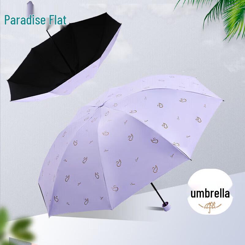 Heaven Umbrella Compact 3-Fold UV Sun & Rain Parasol