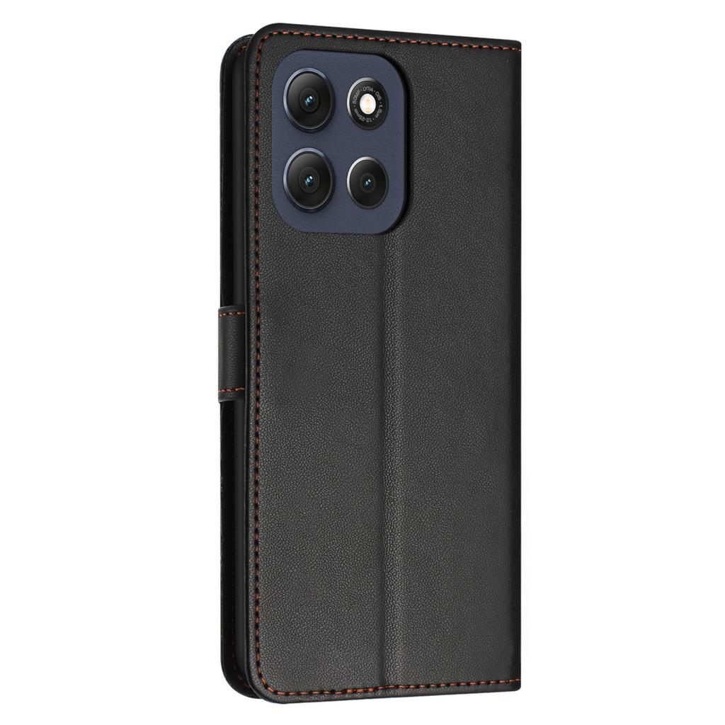For Motorola Moto G56 5G Case Stand Wallet Leather Phone Cover with Strap