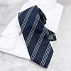 [Milano Alpha] Necktie Pin Business Washable Necktie Solid Stripe Small Pattern Check Regimental Formal Gift 03