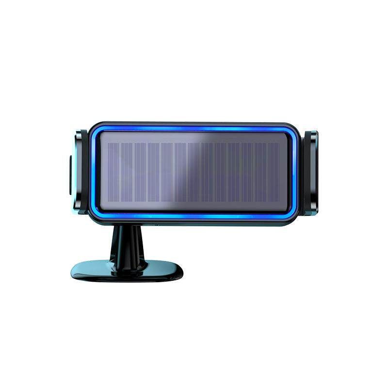 Car Phone Holder 2025 Mobile Phone Car Holder Solar Charging Black Technology Universal Electric Induction Clamping