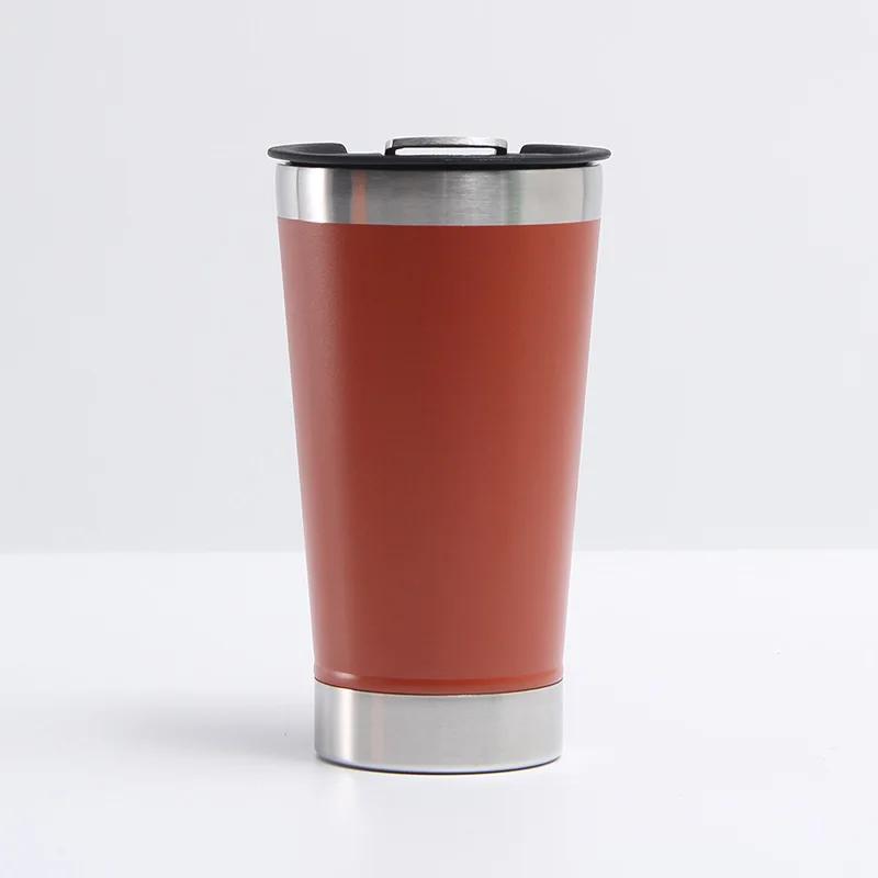 Stainless Vacuum Insulated Cup Double Wall Beer Mug Bottle Opener Car Coffee Cup Portable Travel Tumbler Hot/Cold Drinkware Cup