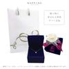 Miwahouseki Platinum Rare Natural Pink Diamond Carat Adult Cute Flower Motif Necklace 0.2 [631594PD]