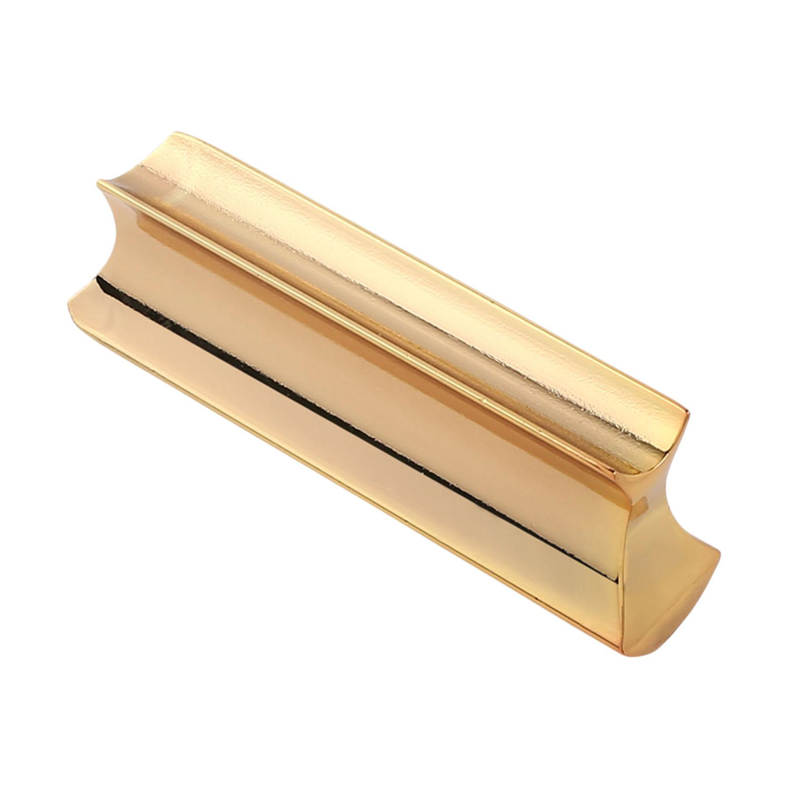 

Гитарный слайд Портативный Легкий Простой в использовании Скользящий блок Цельный Гитарный слайд Детали для начинающих Электрогитара Профессиональный золотой