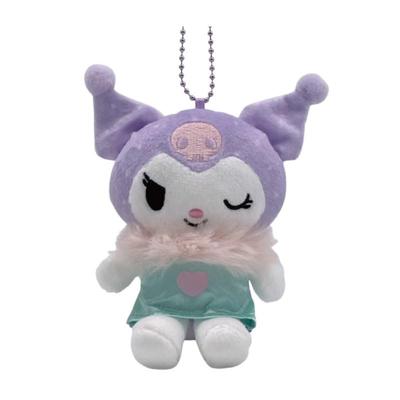 Nakajima Corporation My Melody Kuromi Mascot Collection Kuromi Petit Heart 208156-25 H13 X W7.5 X D6cm