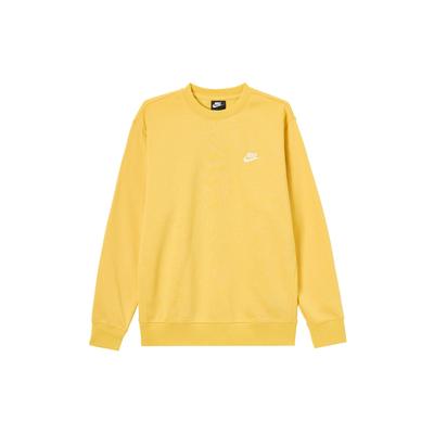 Sweatshirts Men's Yellow Crew Neck Moderate Regular BV2663-761