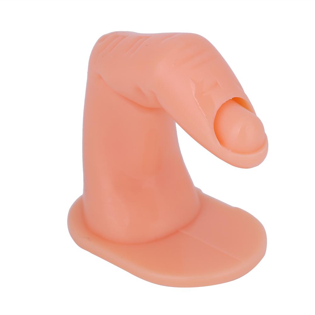 Practice Training Fake Finger Model For Hand Manicure Nail Art Training
