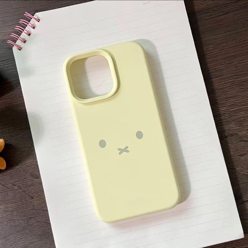 Cute Cartoon Candy Color Silicone Case for iPhone Models 13, 14, 16, 17 Pro Max