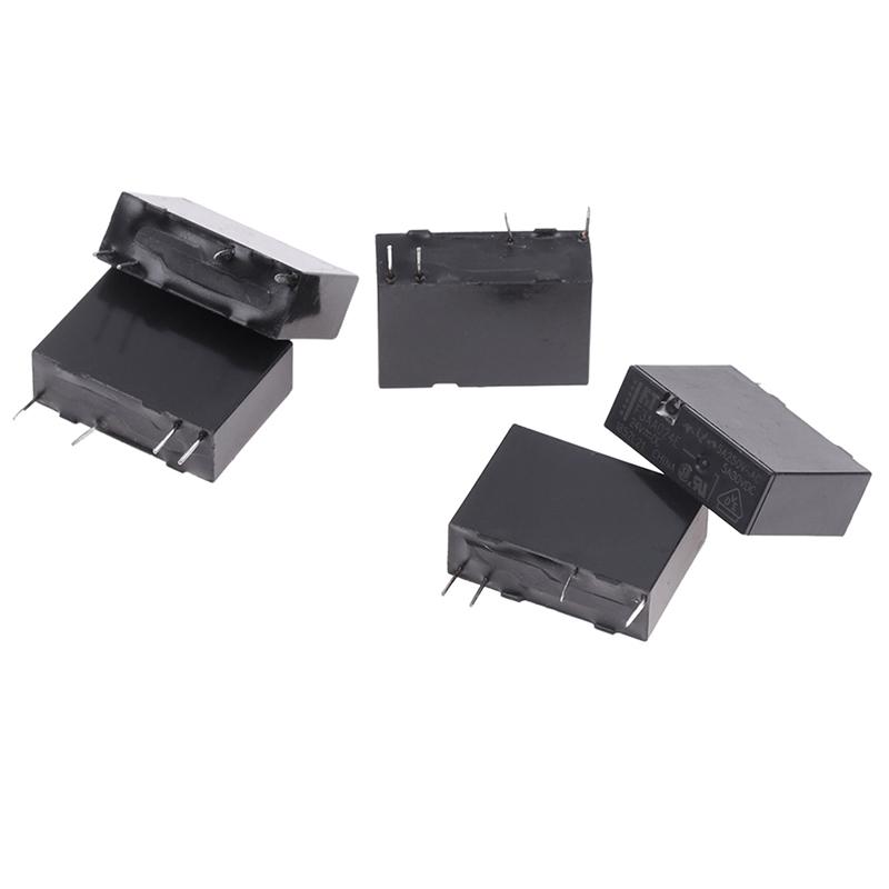 Relais 24V F3Aa024E 5A 24Vdc F3Aa012E F3Aa005E, relais normalement ouvert 4 pieds 5A, 5 pièces
