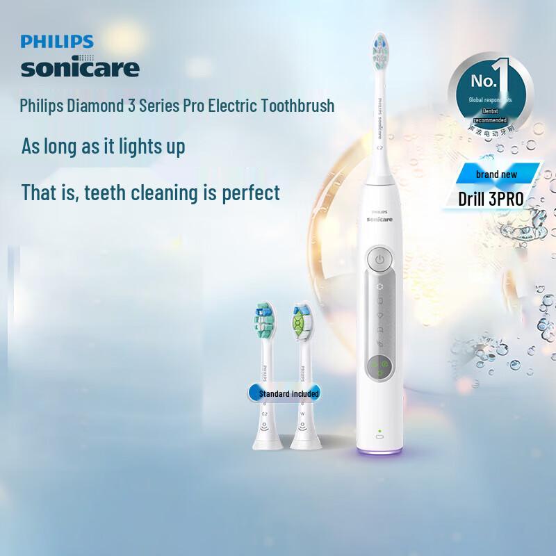 Philips Diamond 3 Series Pro Sonic Electric Toothbrush