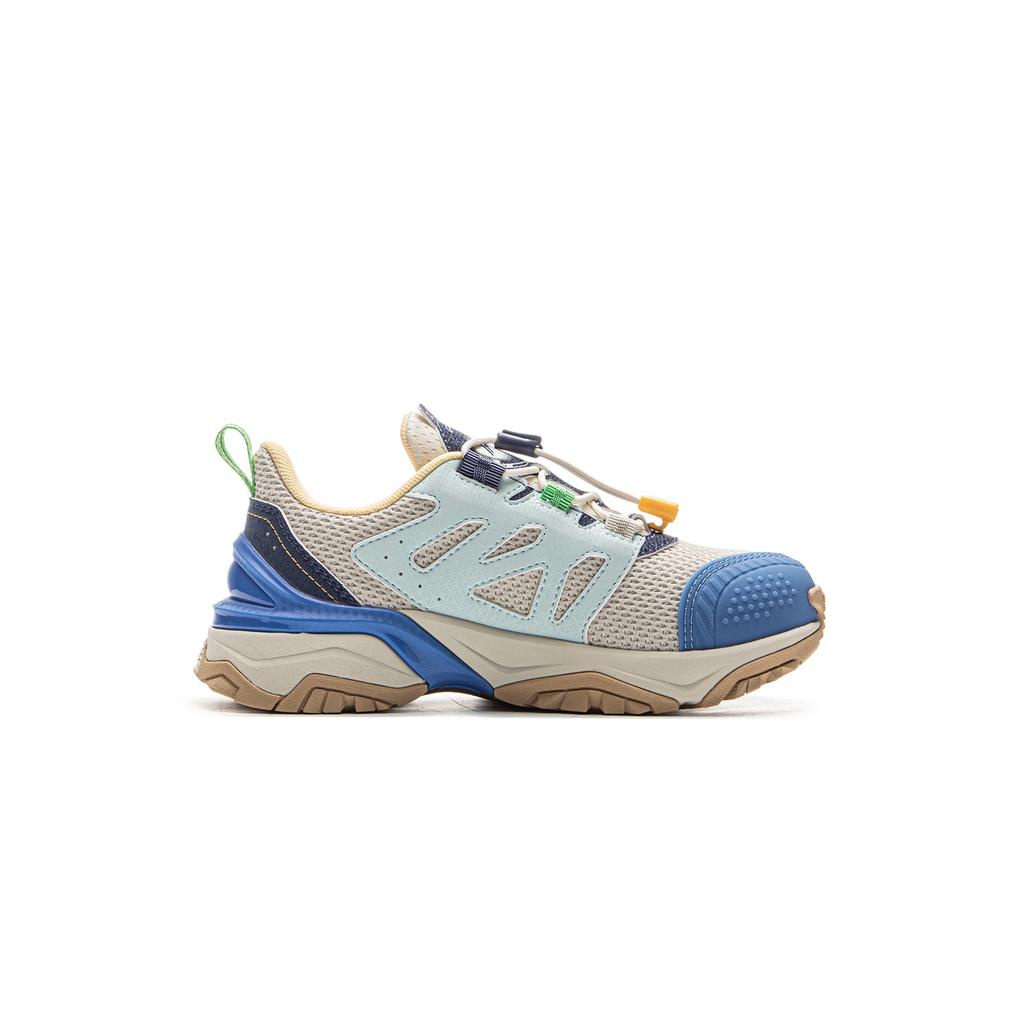 Li Ning Kids Sports Lifestyle Series Shield 2 V2 Comfortable Versatile Shock Absorption Rebound Low Top Casual Shoes Kids Casual Shoes YKNV050-3