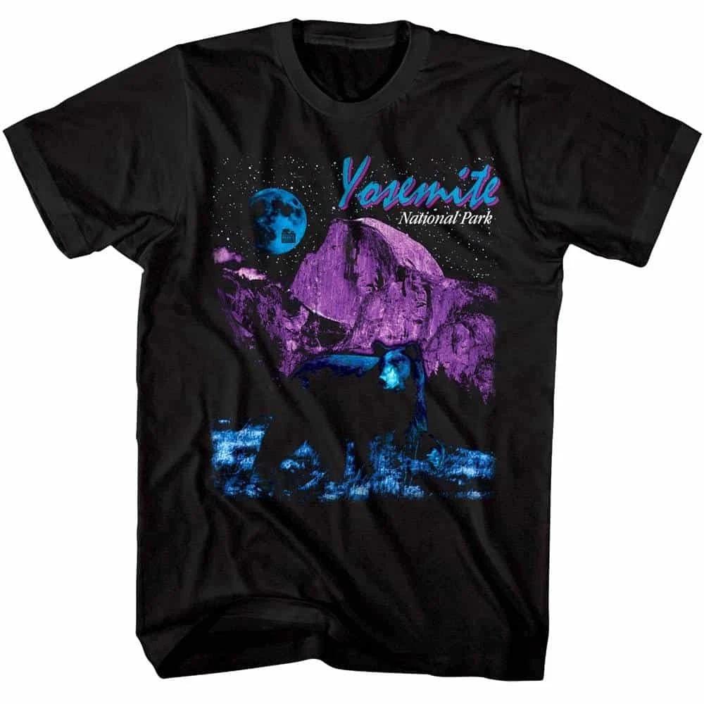 Yosemite by Night Men s T Shirt S
