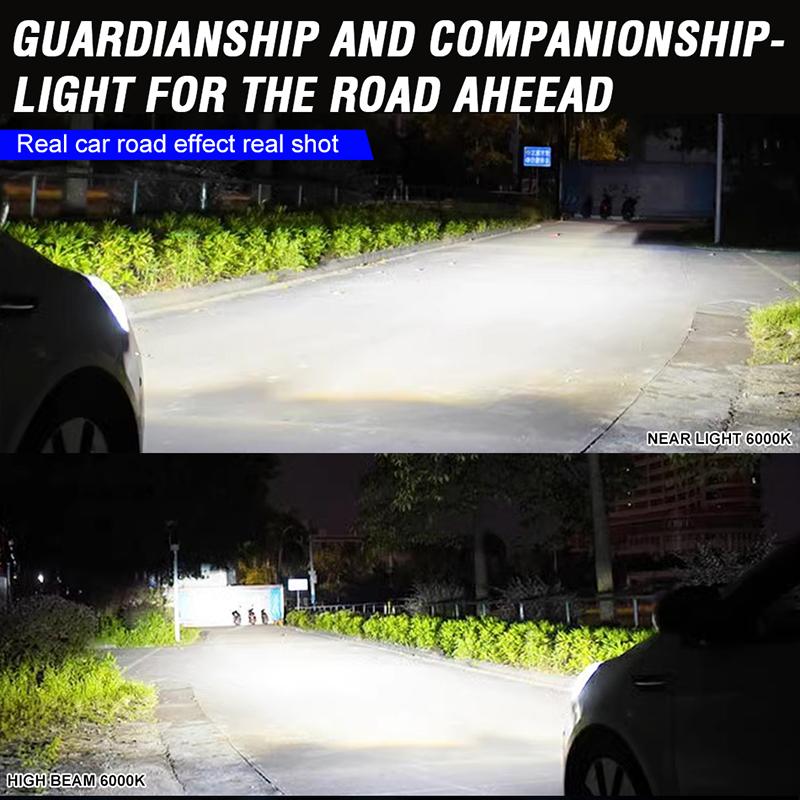 Led Headlight 2200W 6000K H7 H4 Led Car Headlight Bulb HB3 HB4 9005 9006 H1 H8 H11 9012 HIR2 LED Fog Light Canbus EMC Auto Lamps