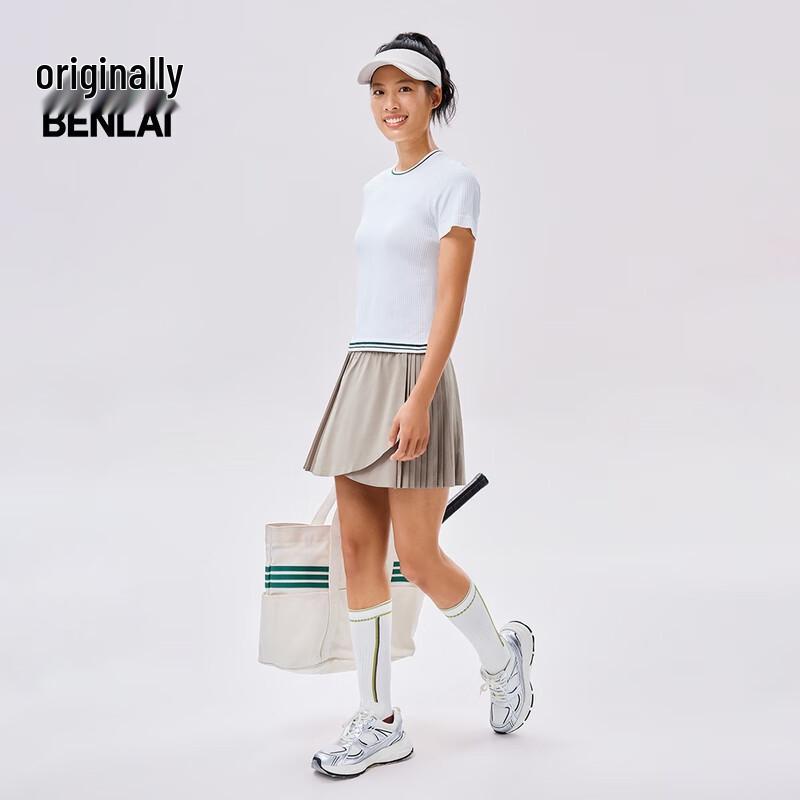 Benlai Women's Cloud-Soft Round Neck Short Sleeve T-Shirt BNT450004