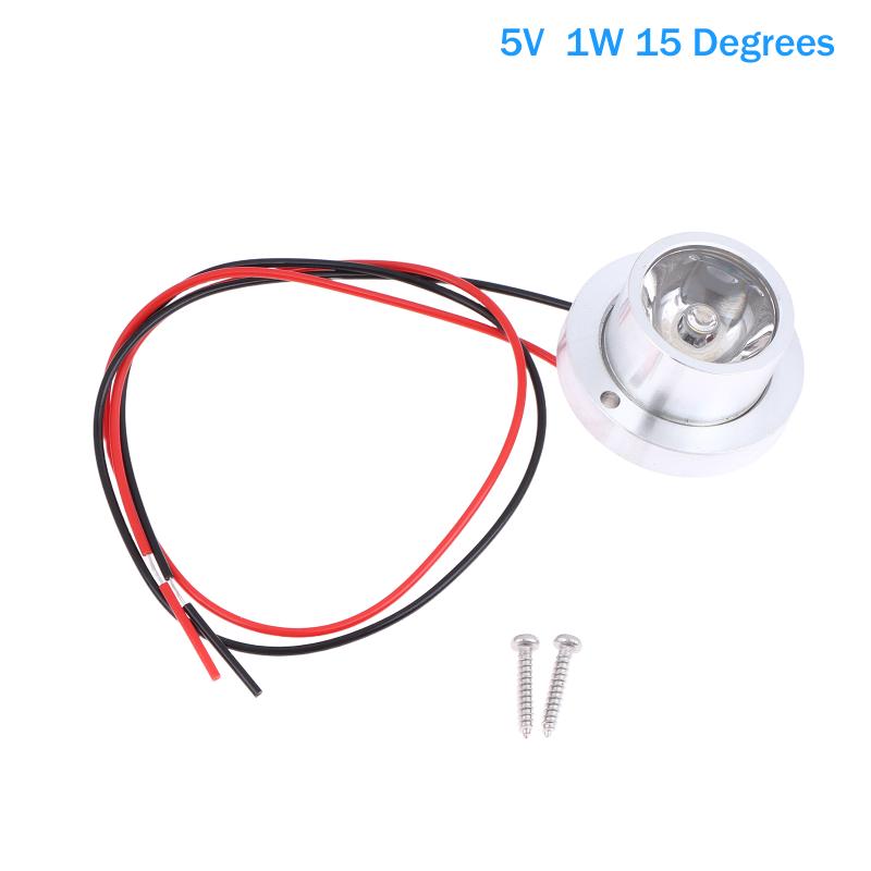 Energy Saving 1W LED Spotlight DC5V 12V 24V Embedded Recessed Light for Commercial Display