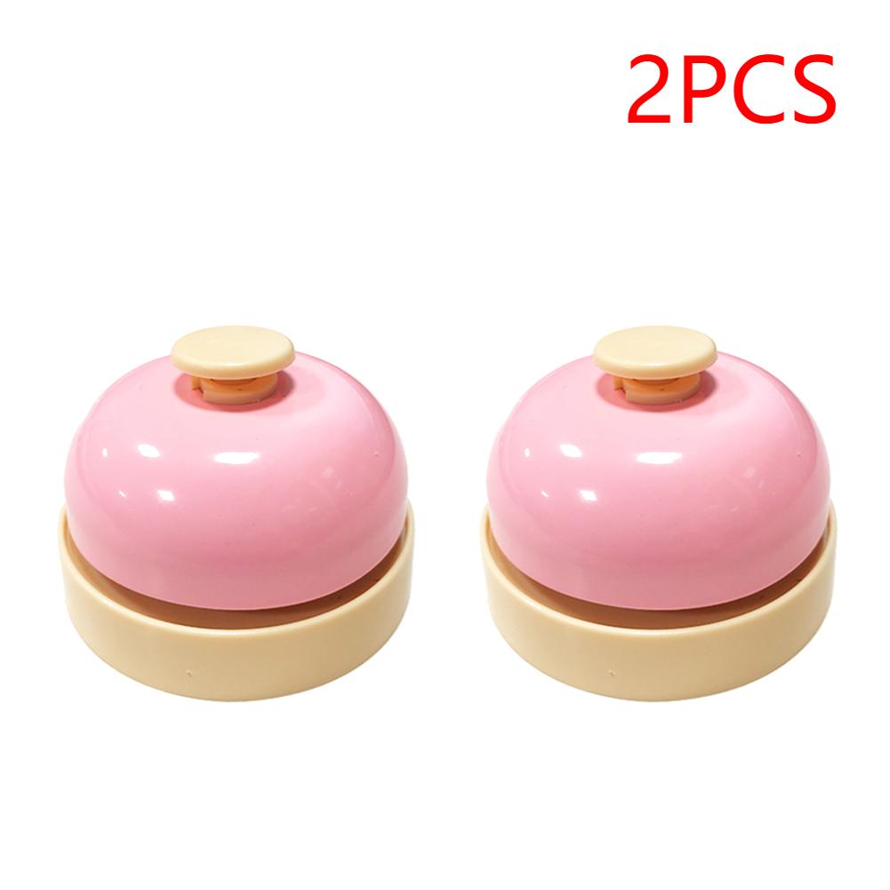 1-5pcs Cute Call Bell Guests Restaurant Order Bell Bar Counter Ringing Single Bell Dining Reception Table Summoning Child Toy