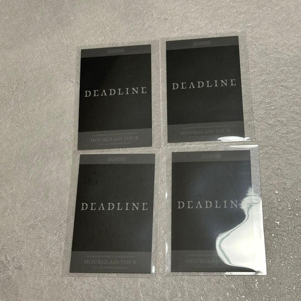 [USED] BLACKPINK Jisoo, Jennie, Lisa, Rosé, Korea Pop-up Store Bonus Photocard