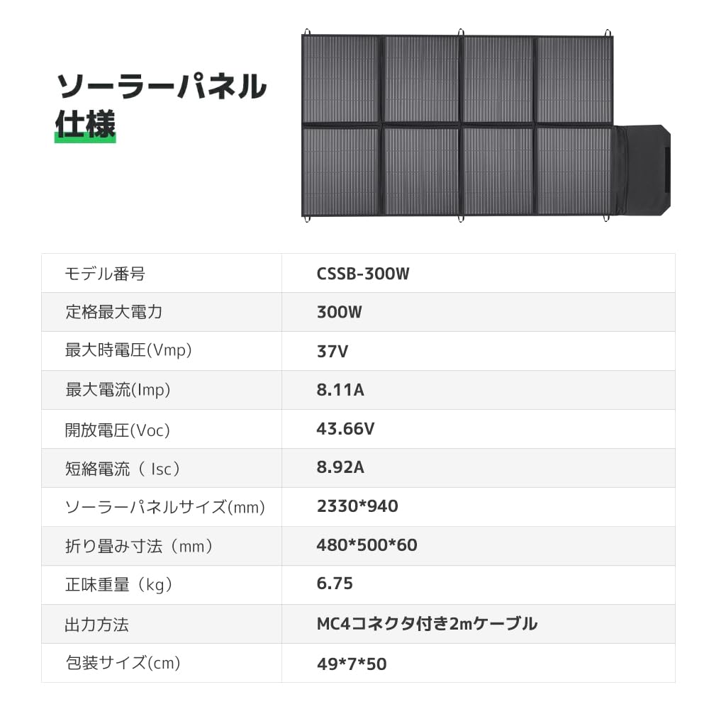 LVYUAN 300W Foldable Solar Portable Power Solar and IP64 Waterproof and High Output Conversion Portable for Outdoor and Car Use Panel, Supply,